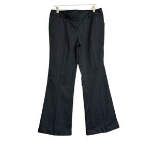 Vintage Tracy Evans Limited Y2K Pinstripe Trousers Women 11 Black White Corpcore